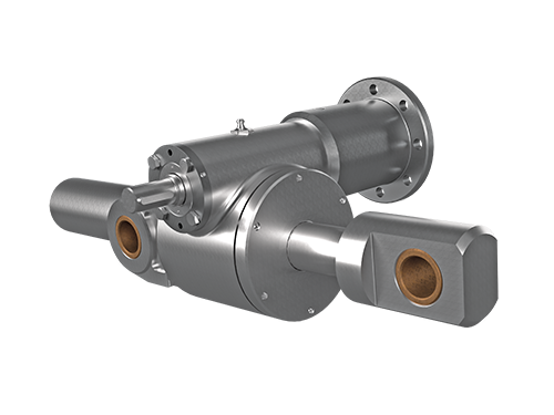 Schwenkbares Spindelhubgetriebe W-SJK
